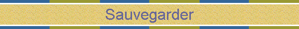 Sauvegarder