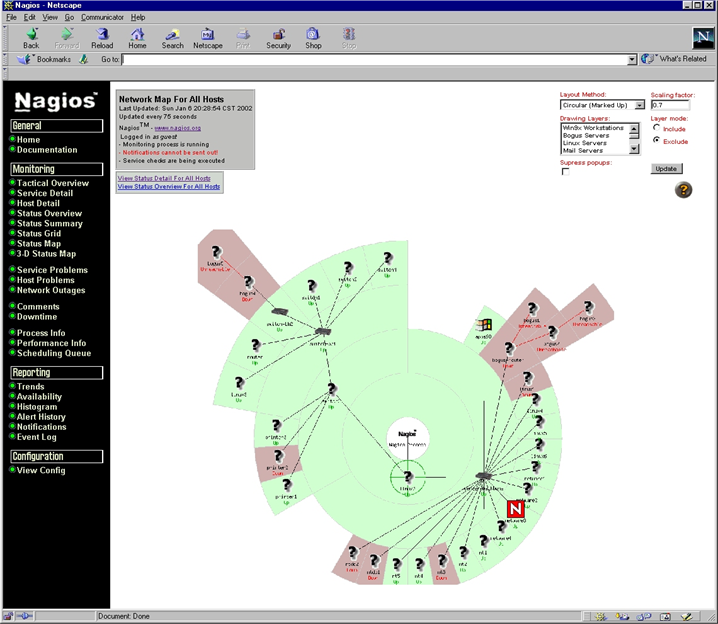 status map status map view screenshot