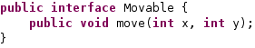 movable