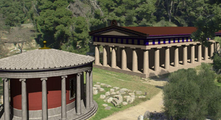 Visite virtuelle d'un site archéologique