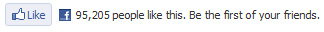 Exemple du bouton Like