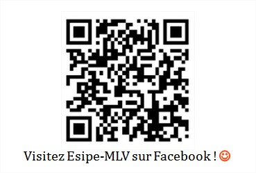 Visitez Esipe-MLV sur facebook :)