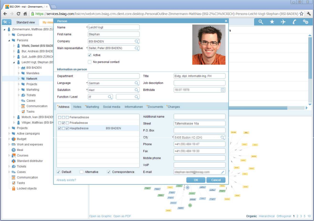 Exemple d'une application web