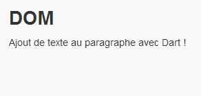 Page HTML après l'ajout