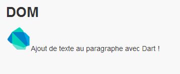Page HTML après l'ajout de l'image