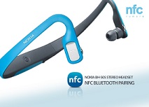 Illustration de casque NFC