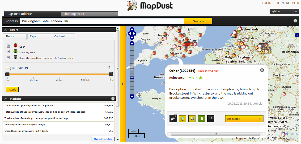 mapdust